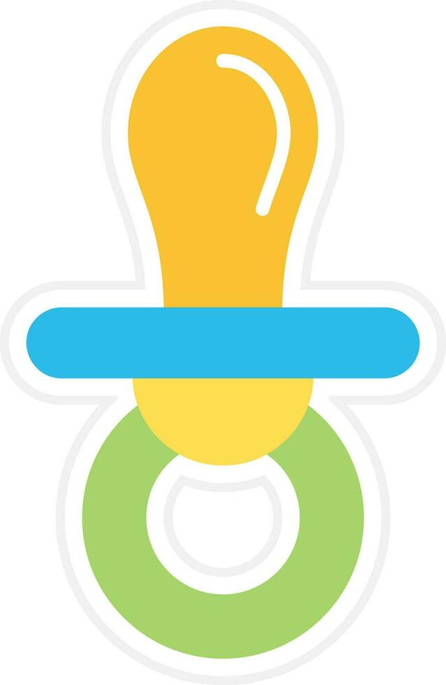 Pacifier Vector Icon