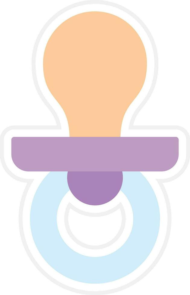 Pacifier Vector Icon