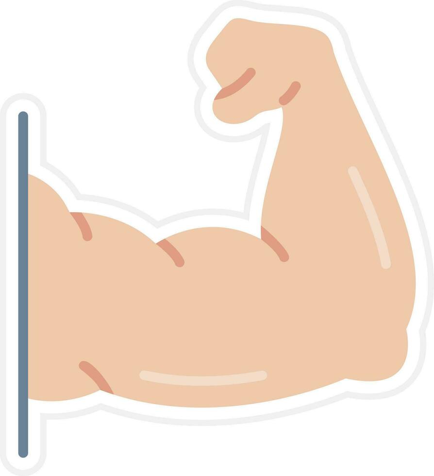 Arm Muscle Vector Icon