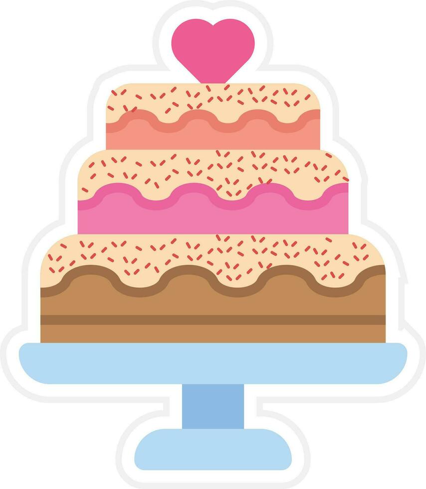 Cake Vector Icon