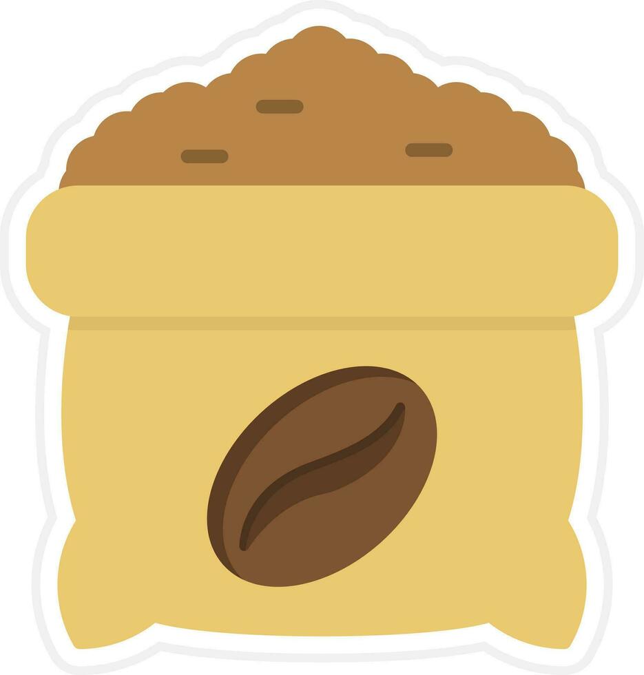 Coffee Sack Vector Icon