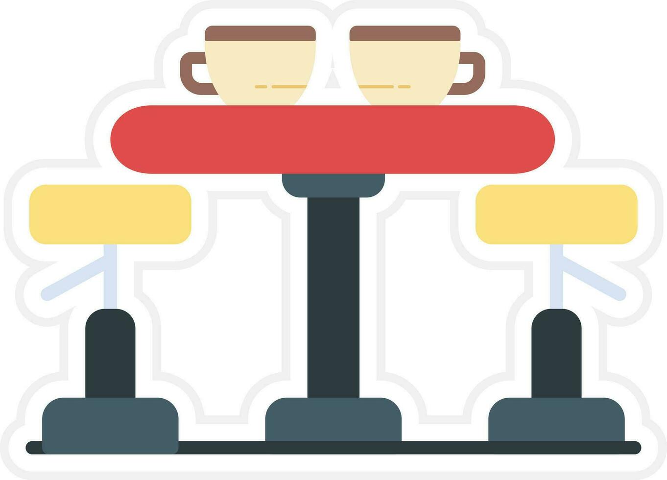 Coffee Table Vector Icon