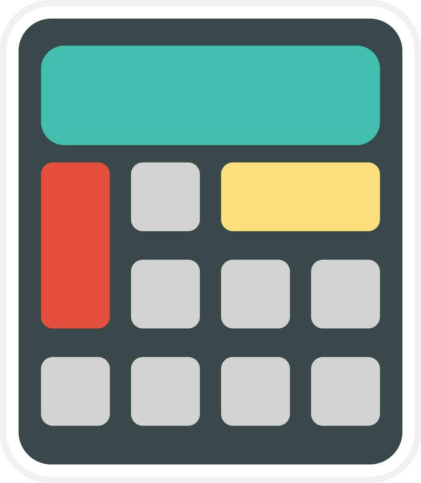 Calculator Vector Icon