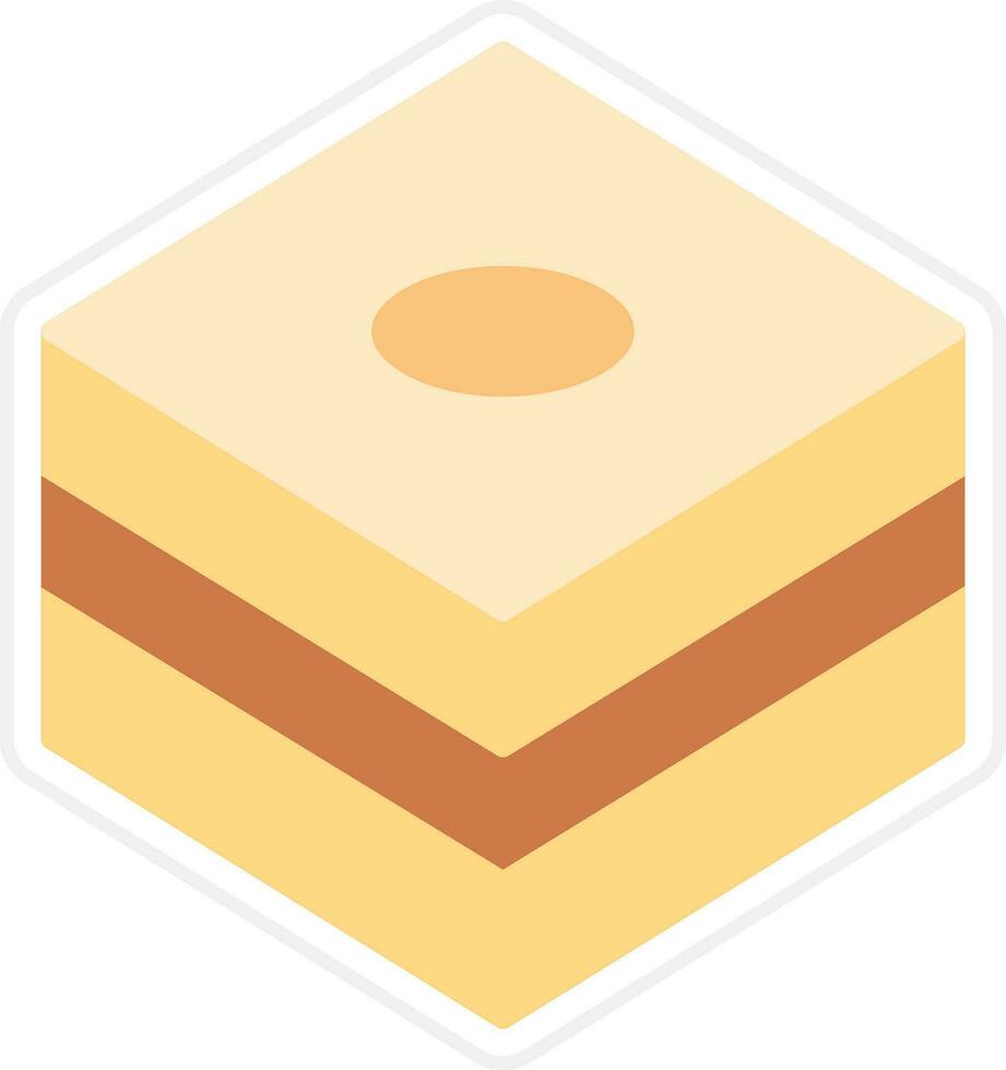 Baklava Vector Icon