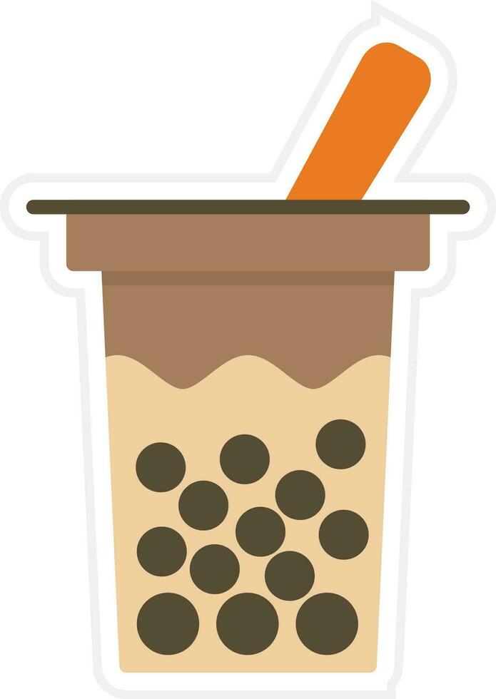 boba vector icono