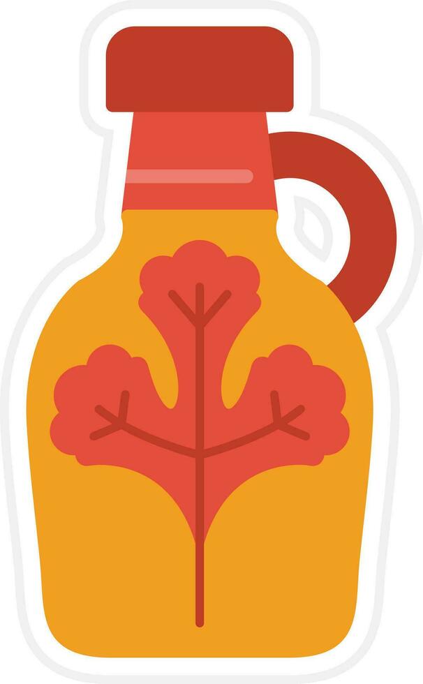 Maple Syrup Vector Icon