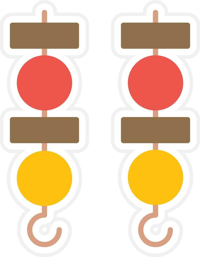 Kebab Vector Icon