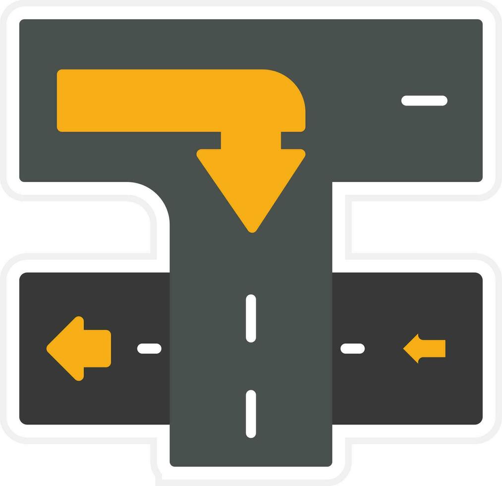 Road Ramps Vector Icon