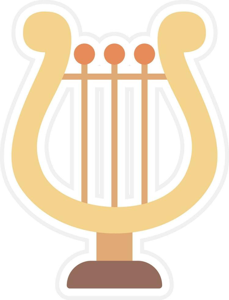 Lyre Vector Icon
