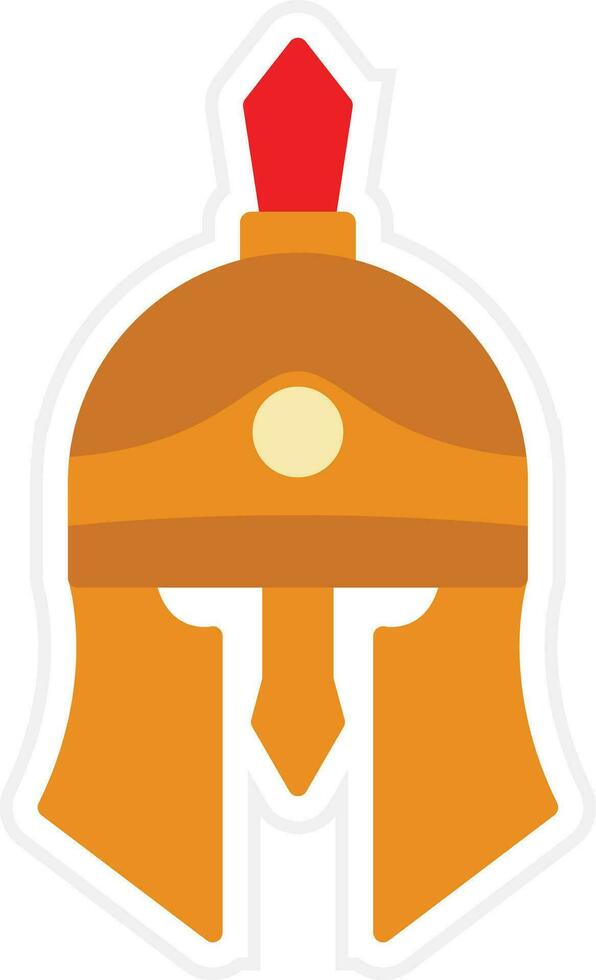 Roman Helmet Vector Icon