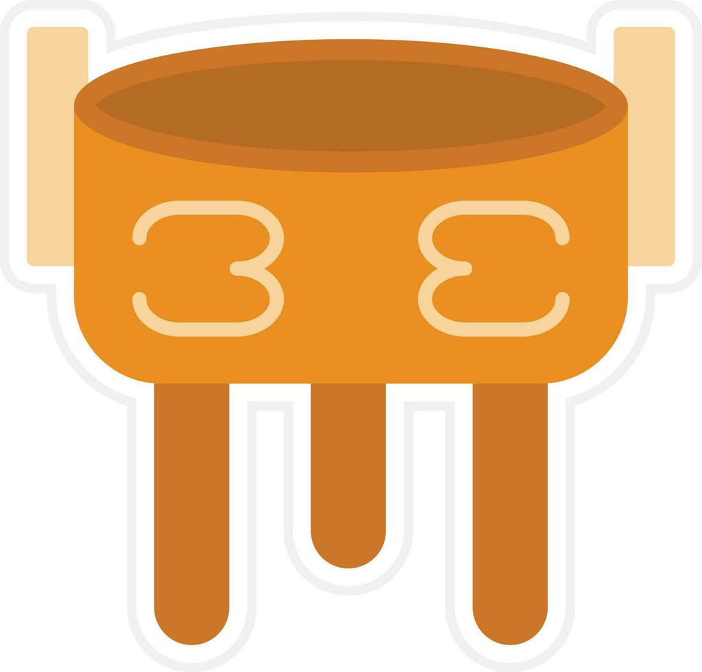 Ding Vector Icon