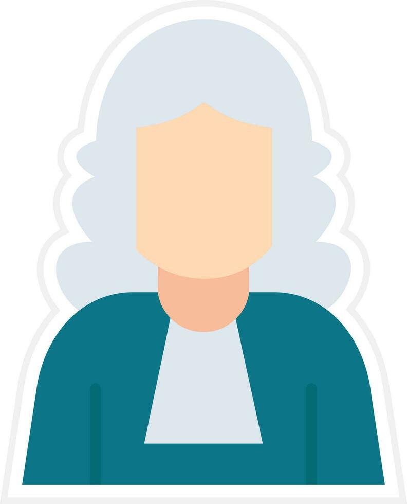 Judge Vector Icon