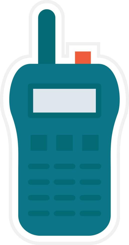 Walkie Talkie Vector Icon