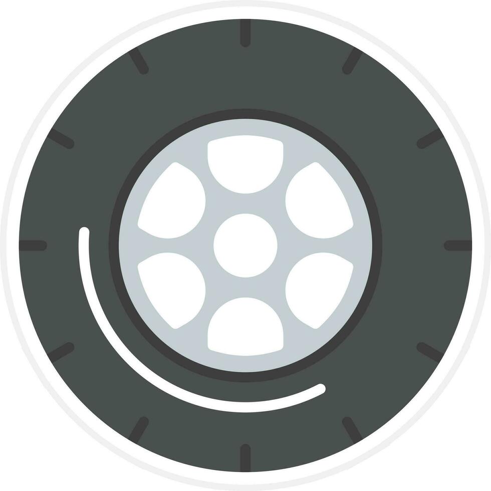Tire Vector Icon