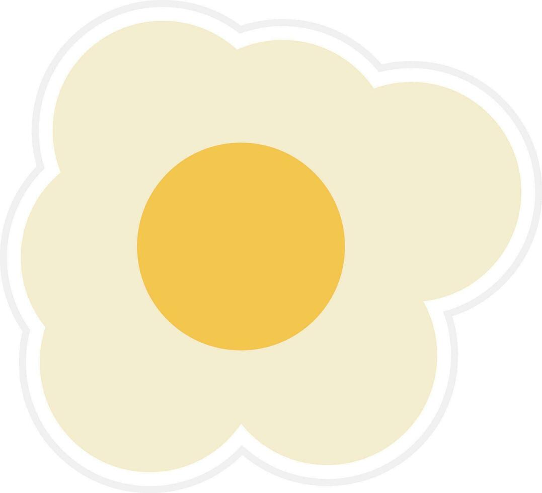 Fried Egg Vector Icon