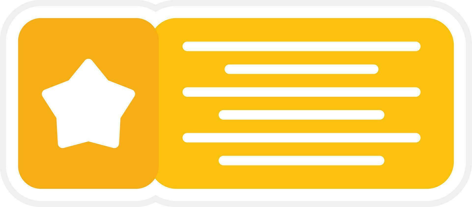 Tickets Vector Icon
