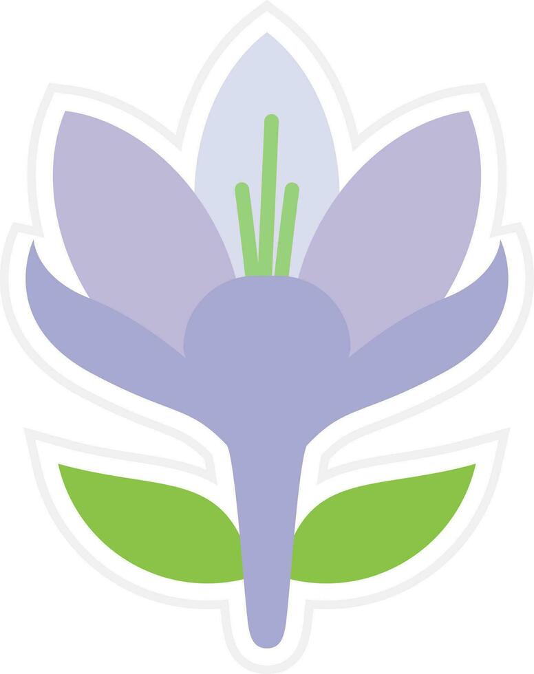 Crocus Vector Icon
