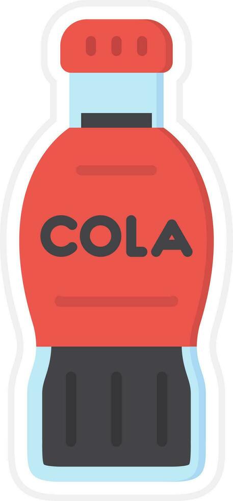 Cola Bottle Vector Icon