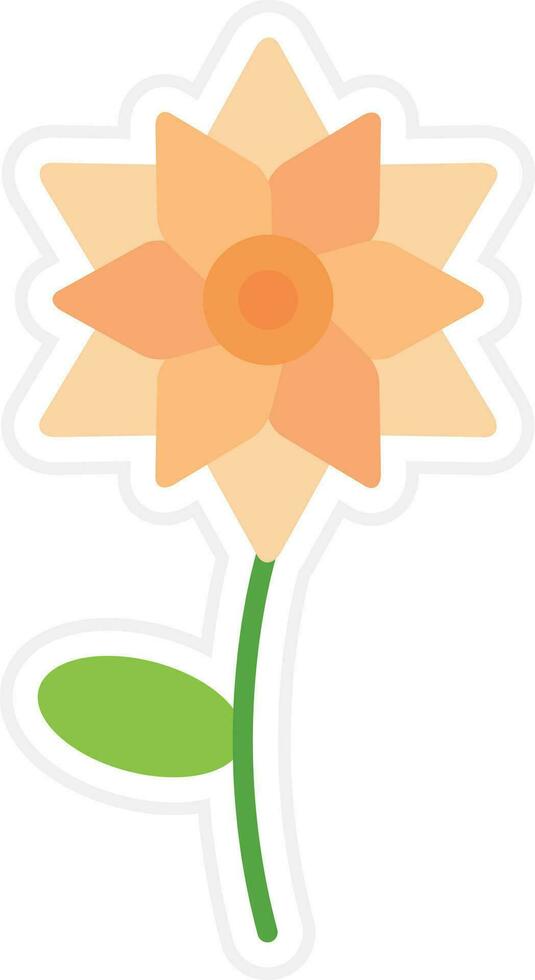 Tiger Lily Vector Icon