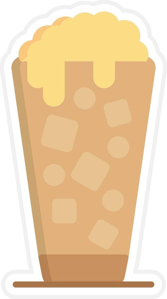 icono de vector de batido