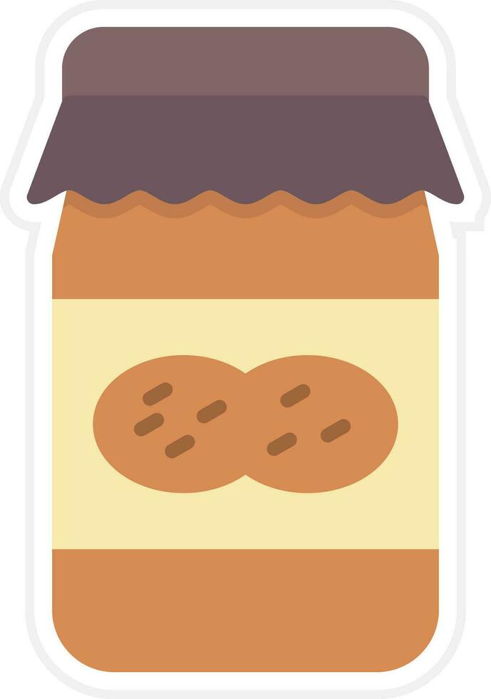 Peanut Butter Vector Icon