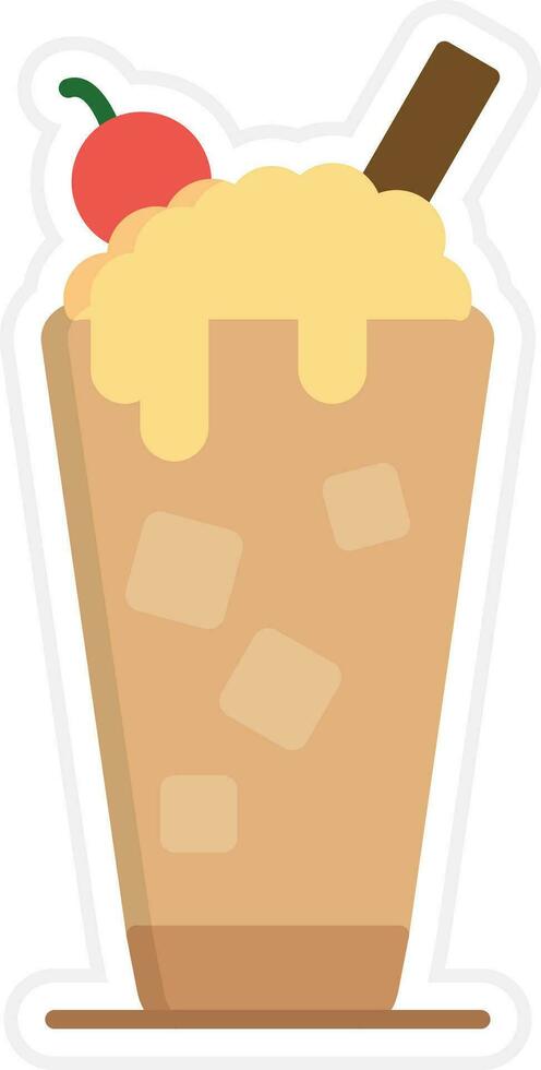 Cream Soda Vector Icon