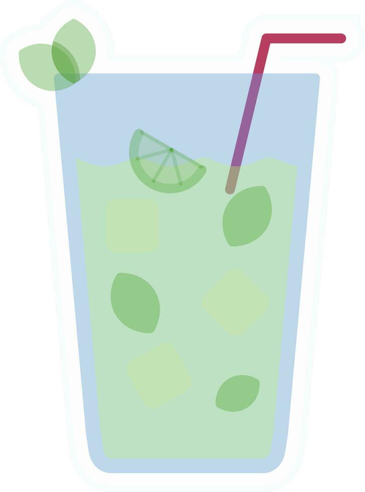 icono de vector de mojito