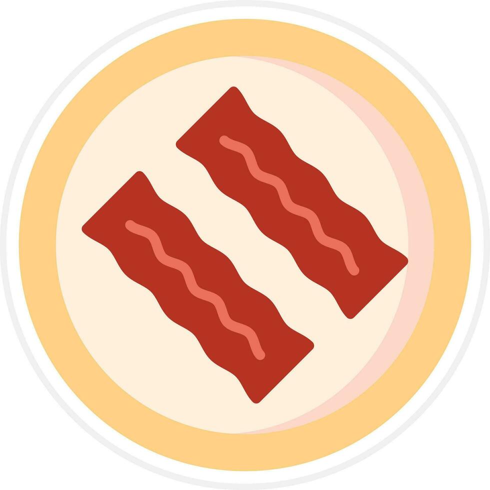 Bacon Vector Icon