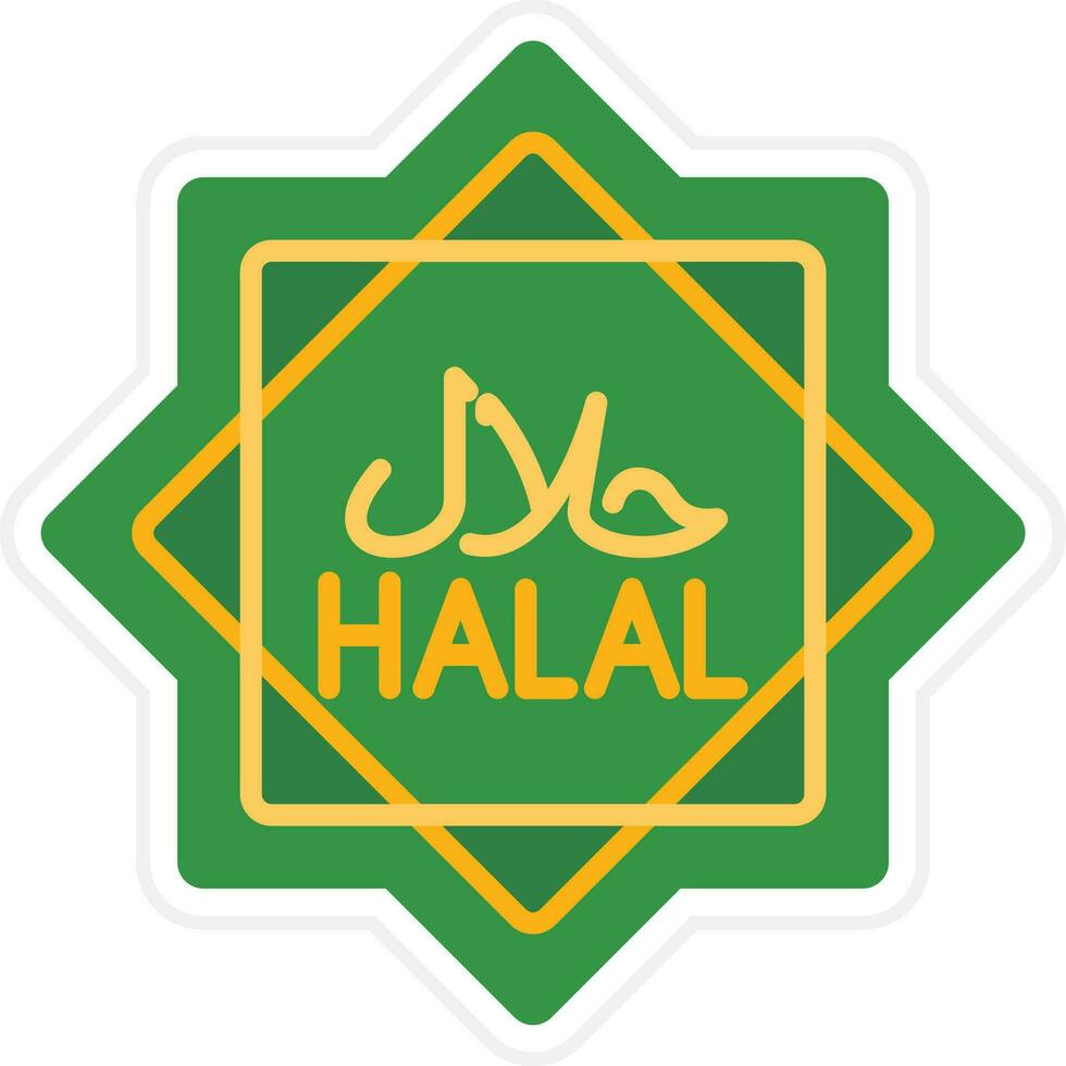 Halal Vector Icon