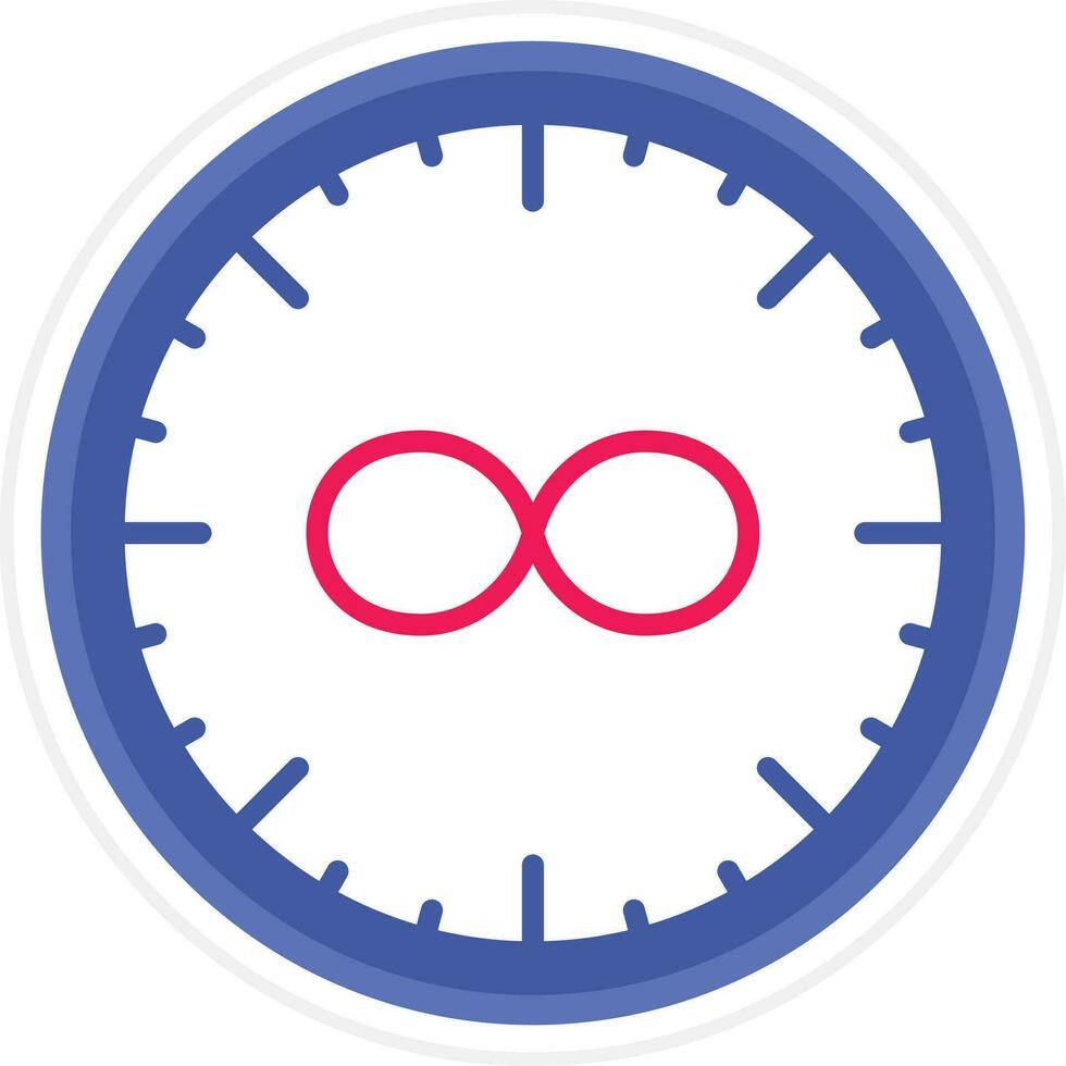 Time Loop Vector Icon
