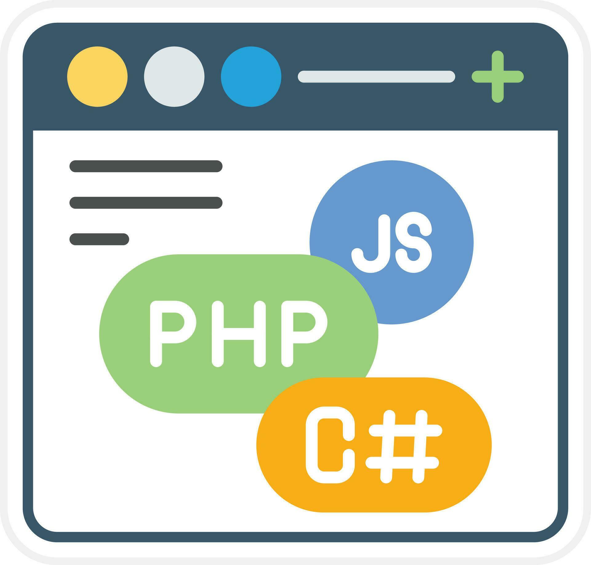 Coding Language Vector Icon 33184642 Vector Art at Vecteezy