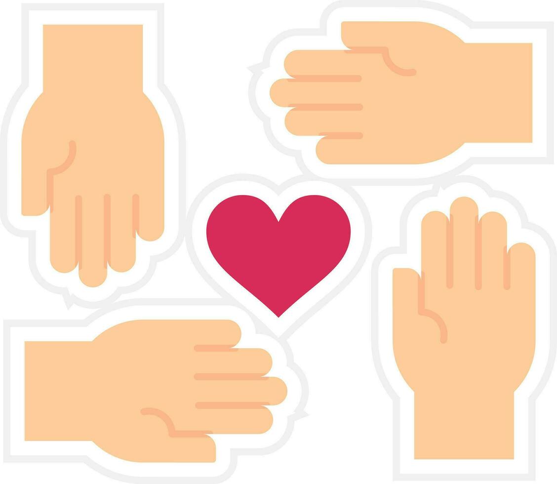 Kindness Vector Icon