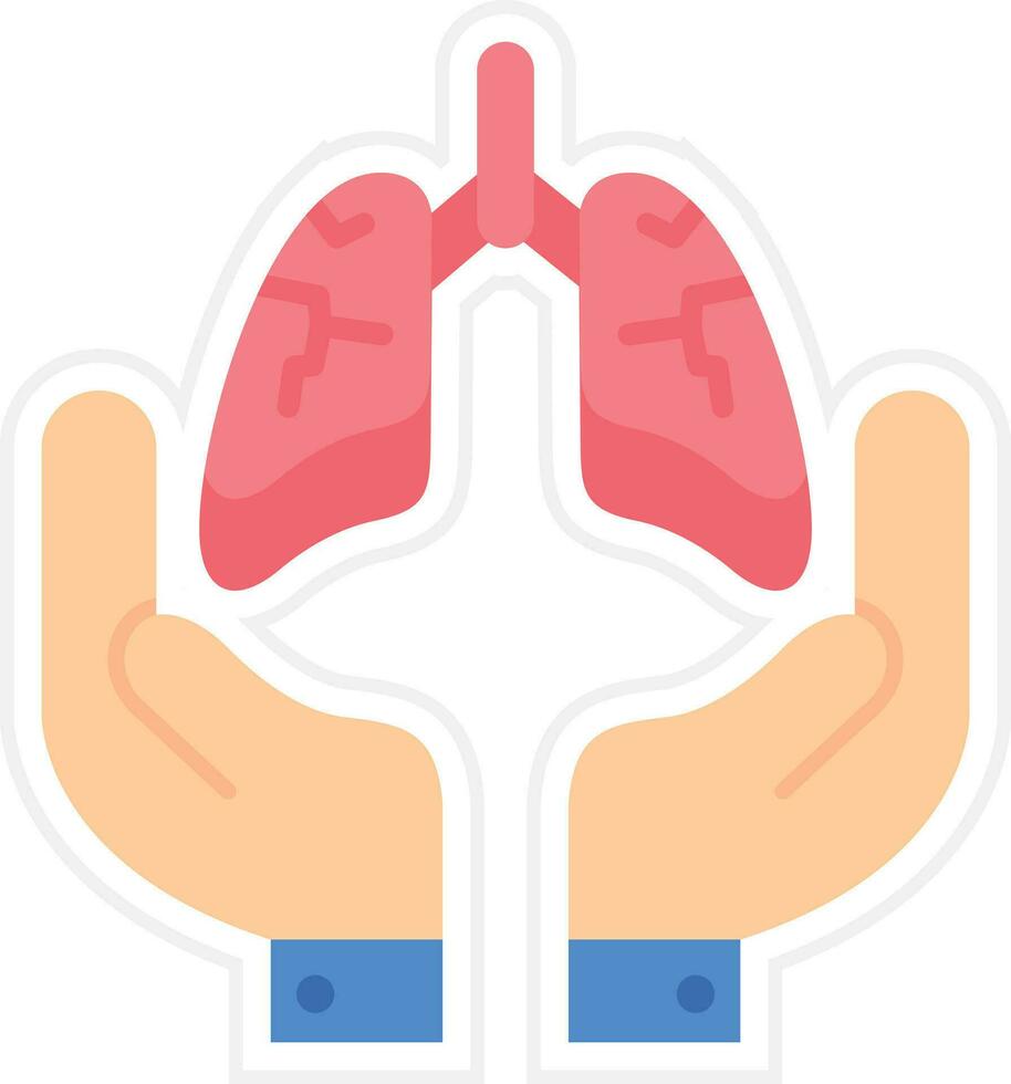 Organ Donation Vector Icon