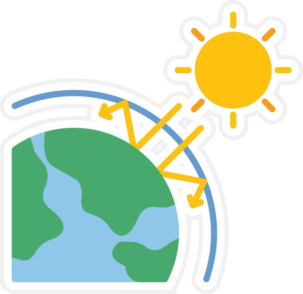 Greenhouse Effect Vector Icon