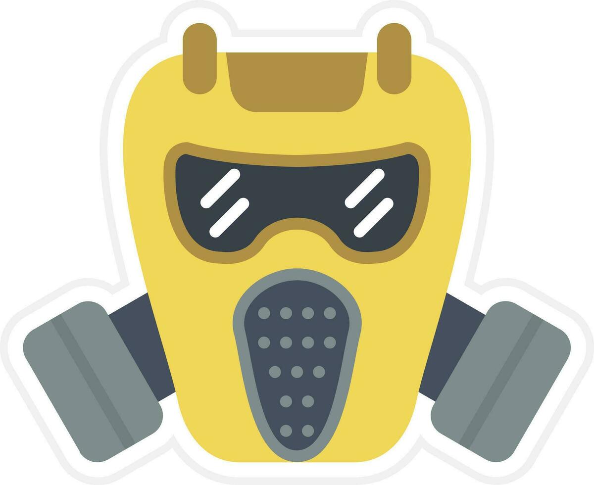 Gas Mask Vector Icon