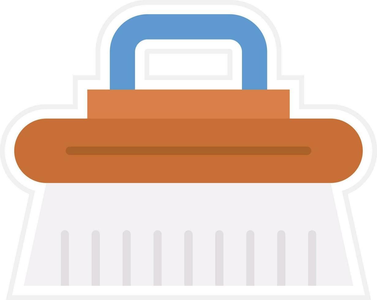 Cleaning Brush Vector Icon