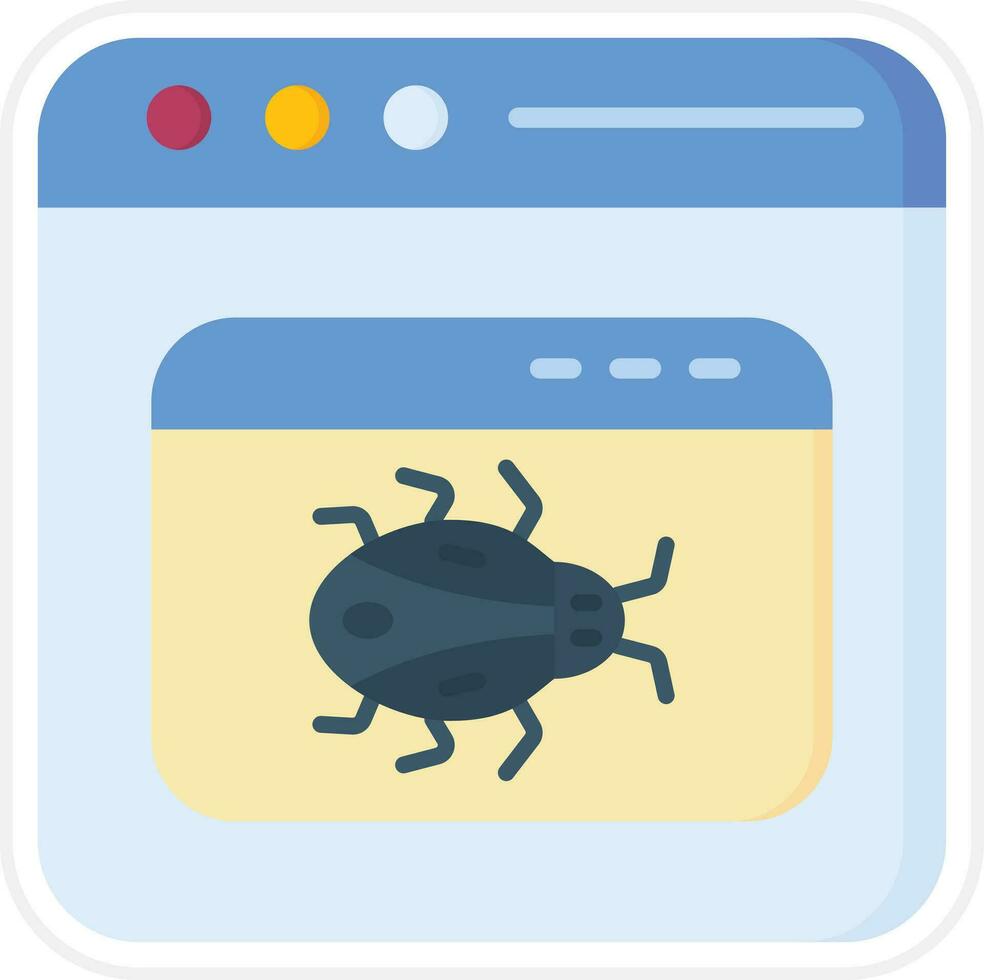Application Malware Vector Icon