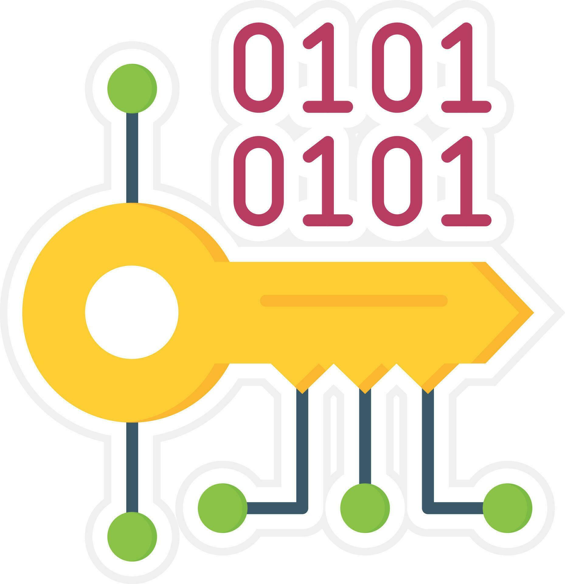 Key Encryption Vector Icon 33185169 Vector Art at Vecteezy