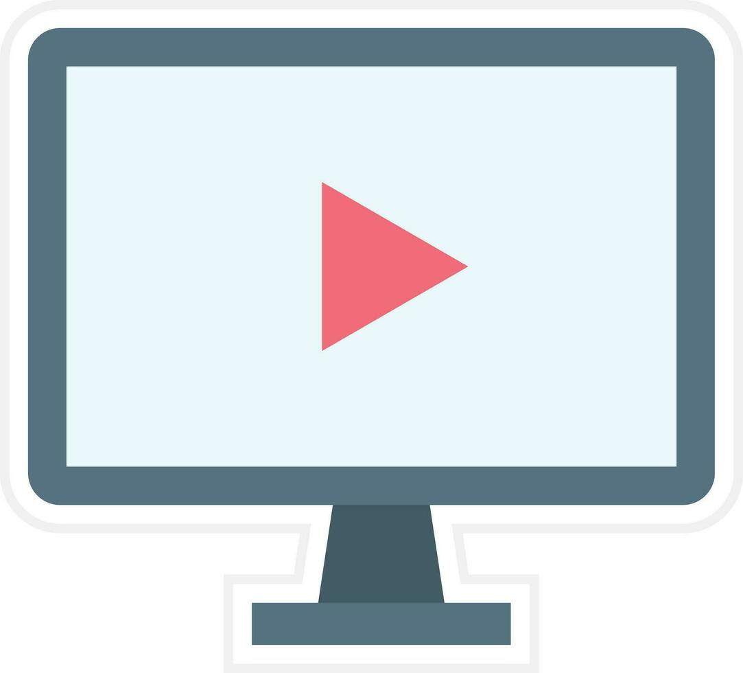 Live Streaming Vector Icon