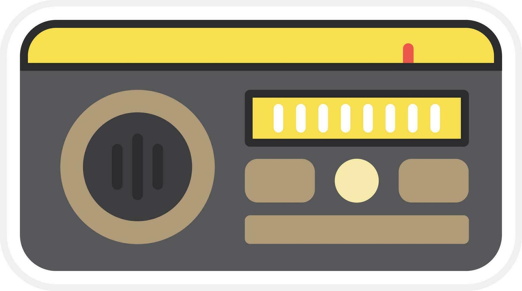 Radio Vector Icon