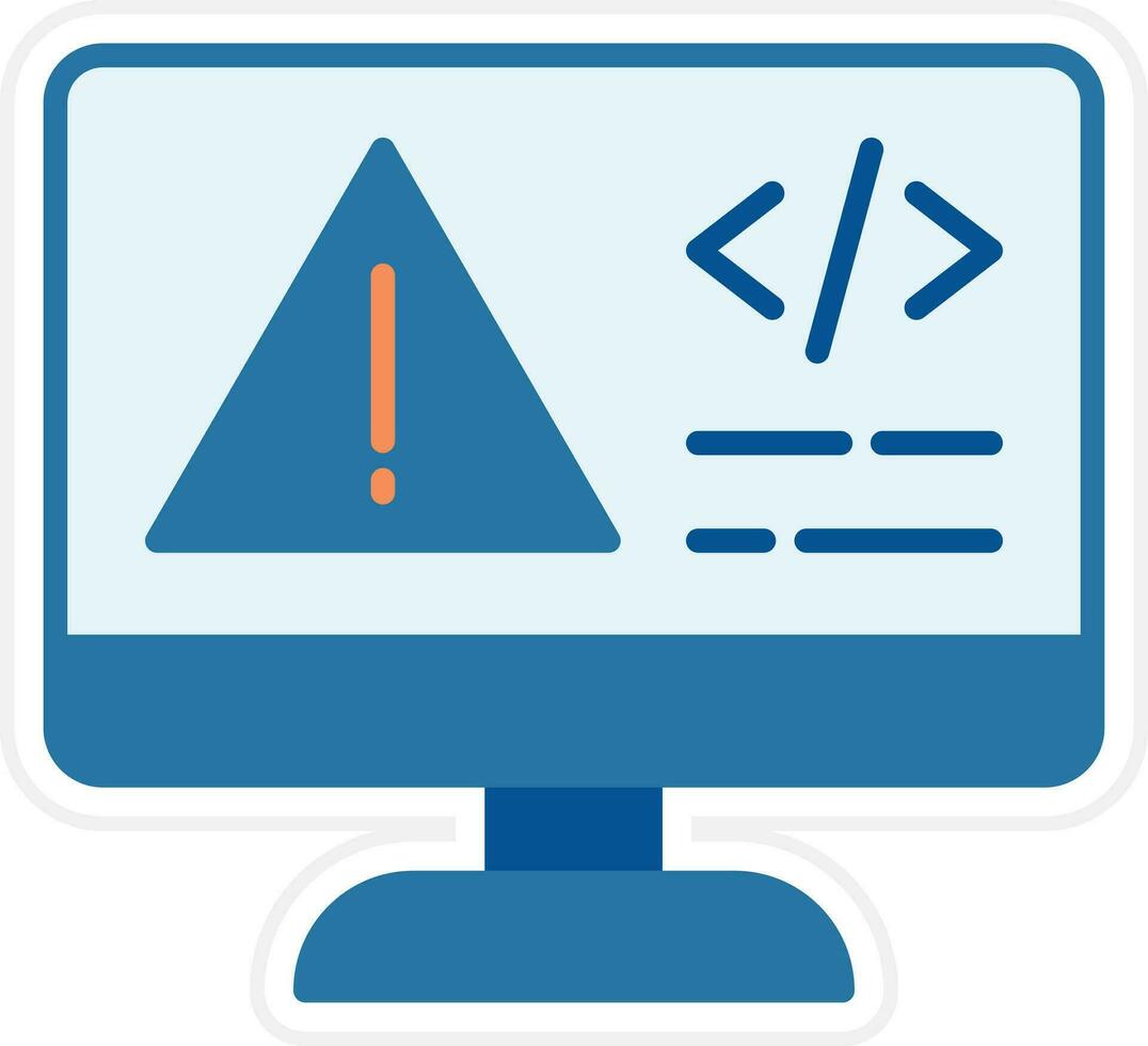 Code Error Vector Icon