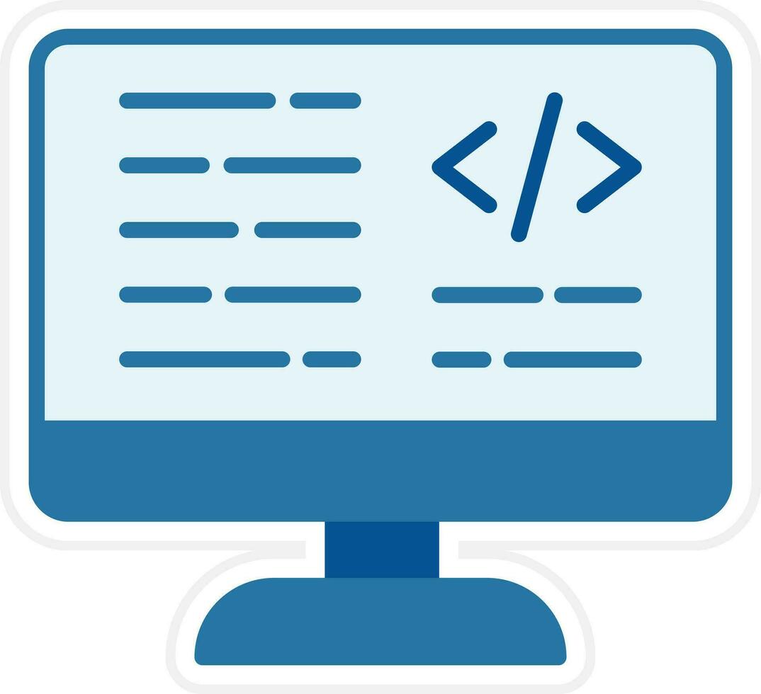 CSS Code Vector Icon