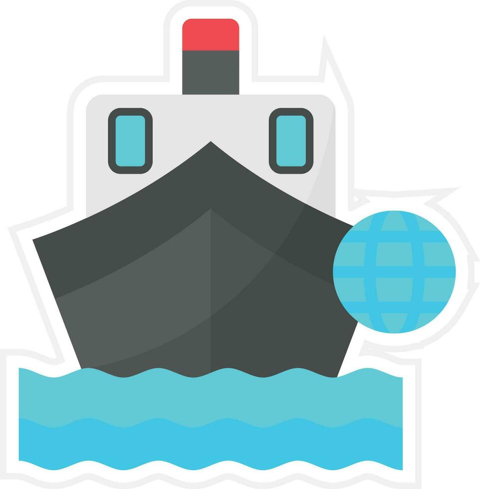 Domestic Shipping Vector Icon