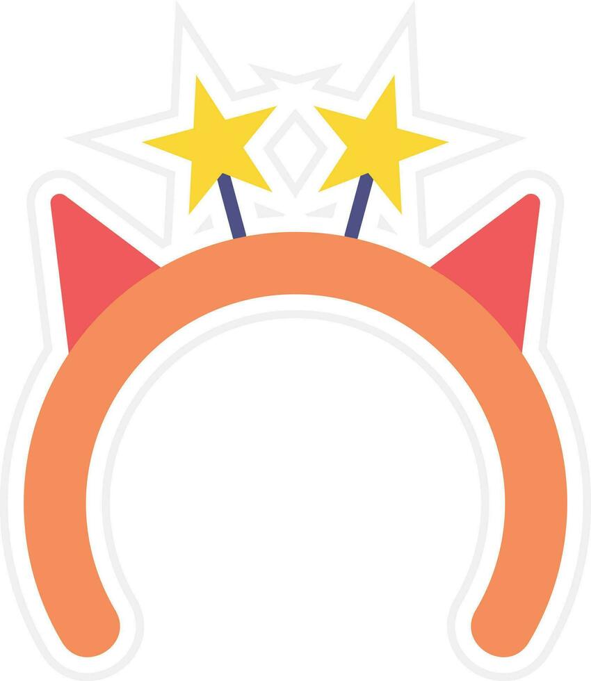 Birthday Headband Vector Icon