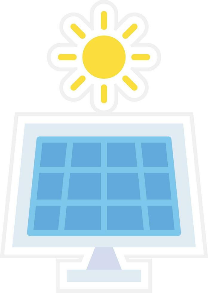 Solar Panel Vector Icon