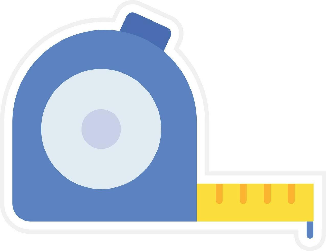 Measure Tape Vector Icon