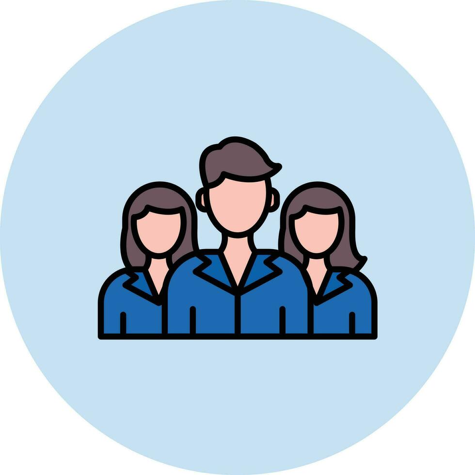 Customer Family Vector Icon