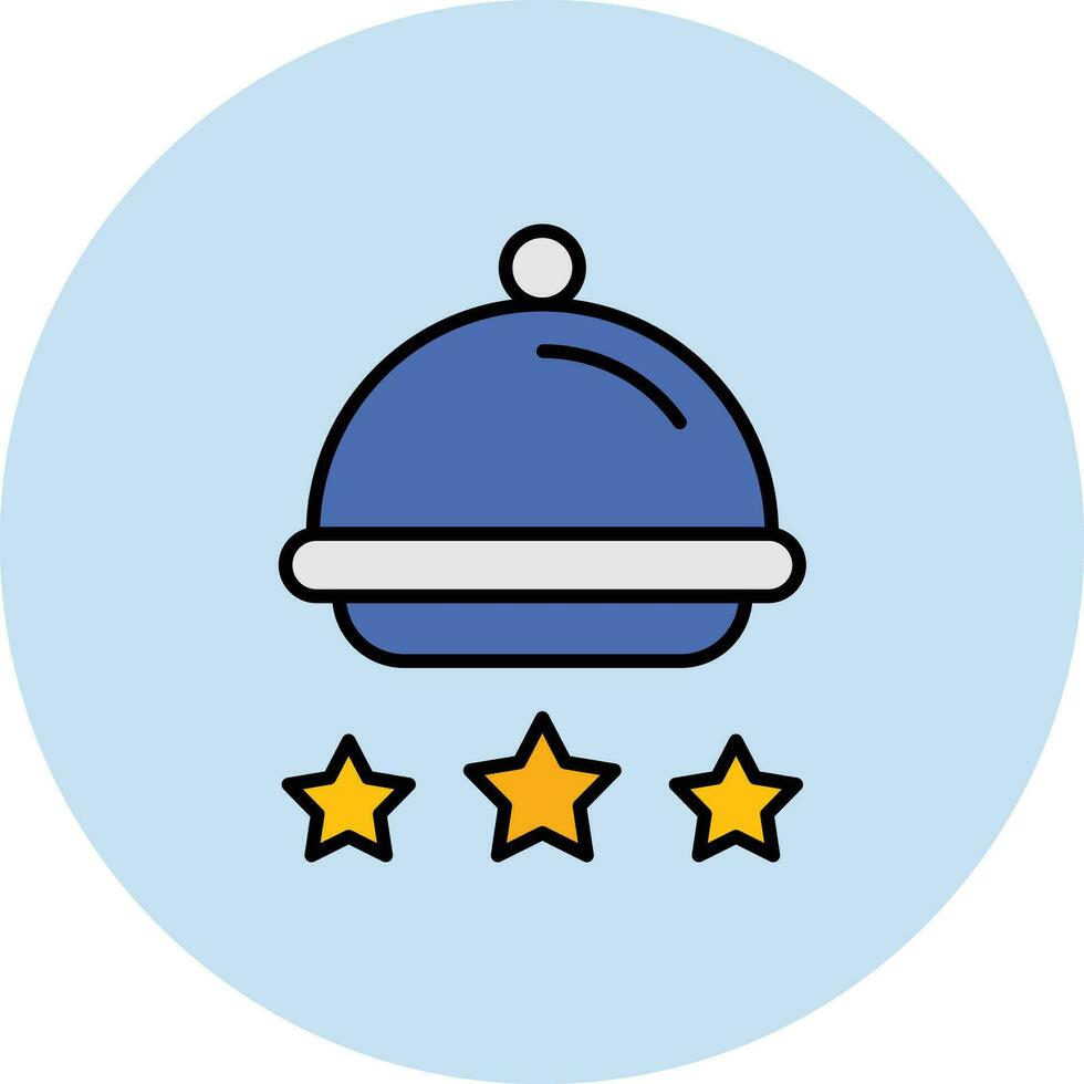 Food Review Vector Icon