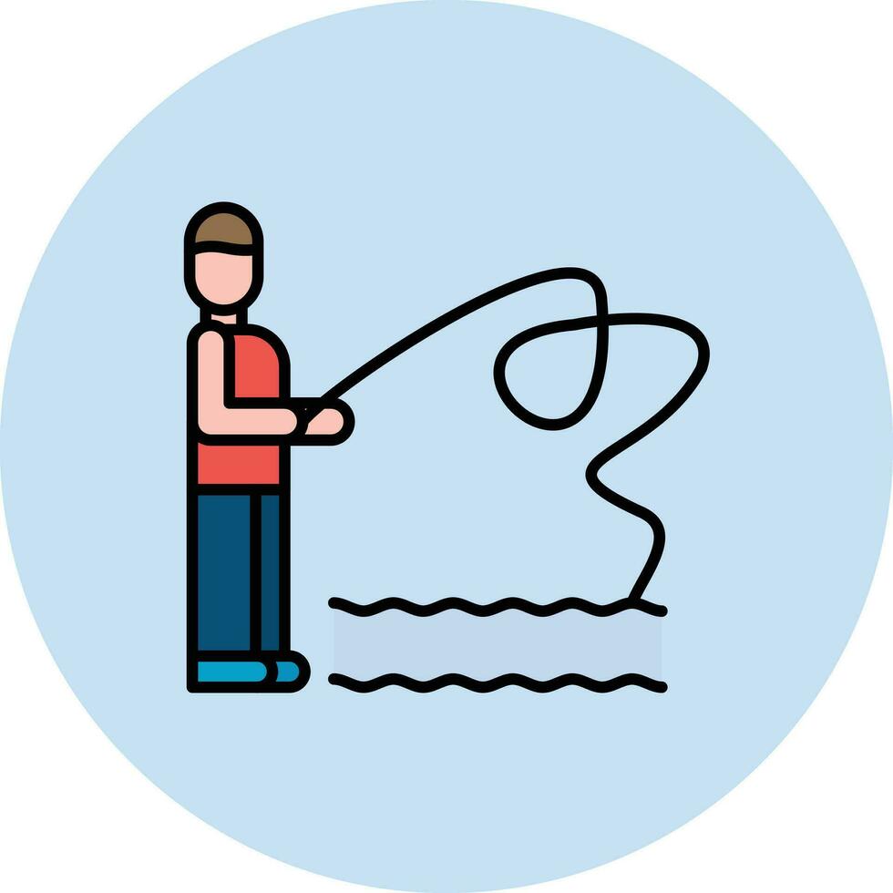Trolling Vector Icon