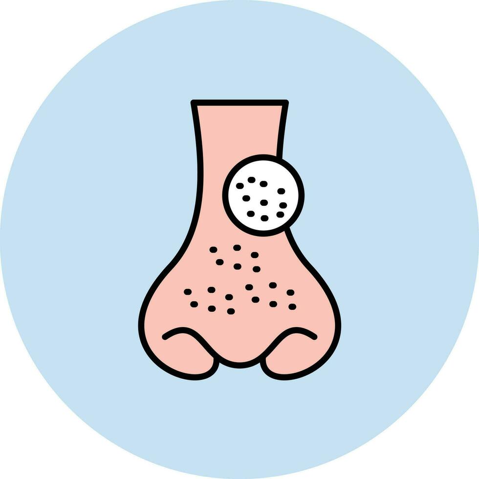 Blackhead Vector Icon
